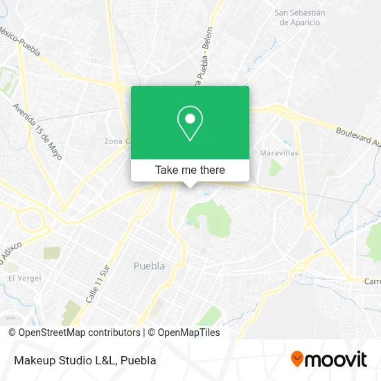 Makeup Studio L&L map