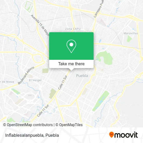 Inflablesalanpuebla map