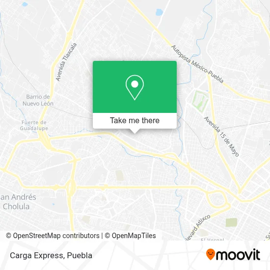 Carga Express map