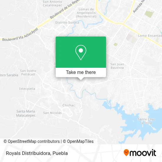 Royals Distribuidora map