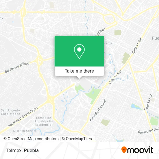 Telmex map