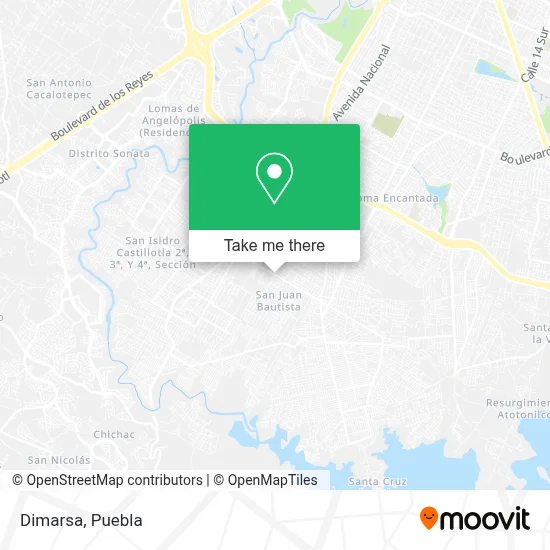 Dimarsa map