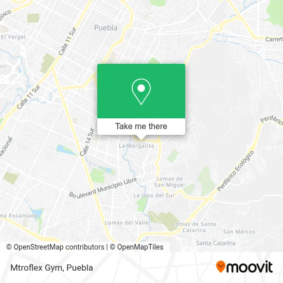 Mtroflex Gym map