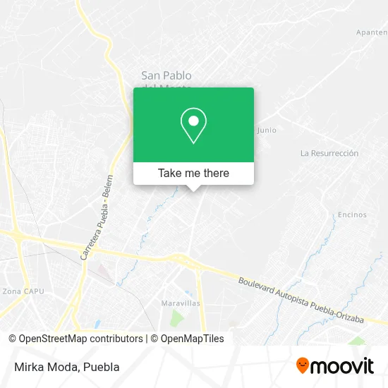 Mirka Moda map