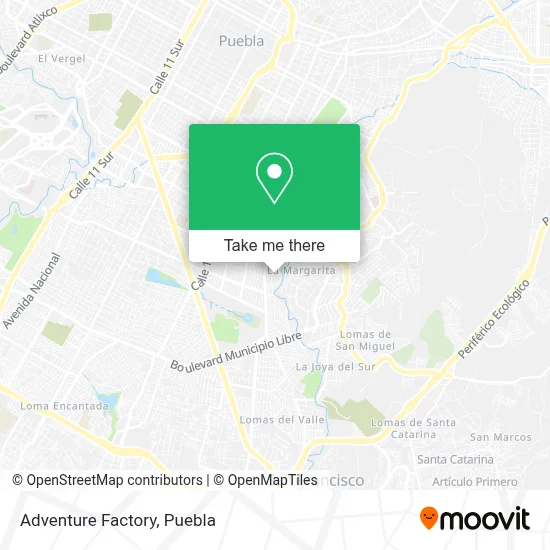 Adventure Factory map
