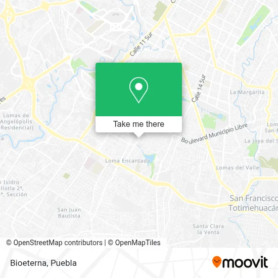 Bioeterna map