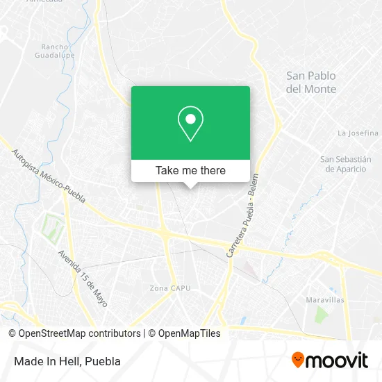 Made In Hell map