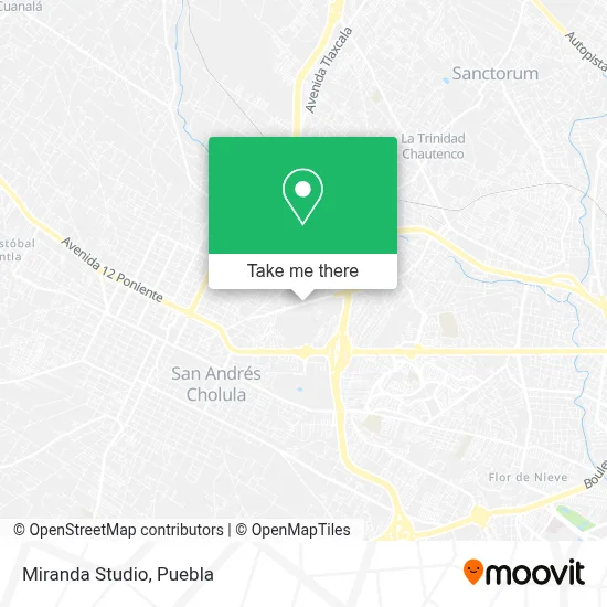 Miranda Studio map