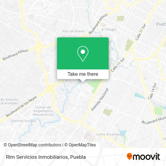 Rlm Servicios Inmobiliarios map