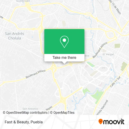 Fast & Beauty map