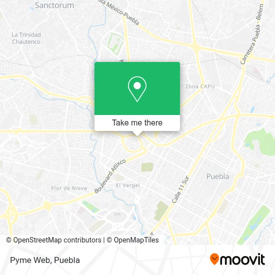 Pyme Web map