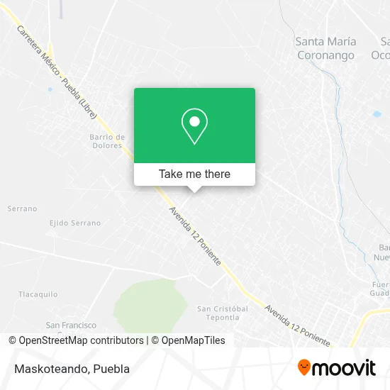 Maskoteando map