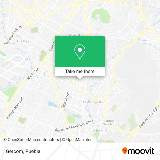 Gercom map