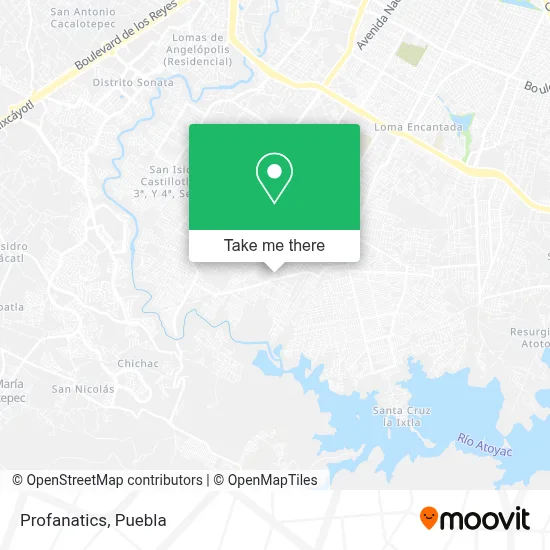 Profanatics map