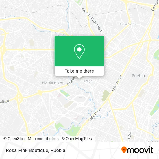 Rosa Pink Boutique map