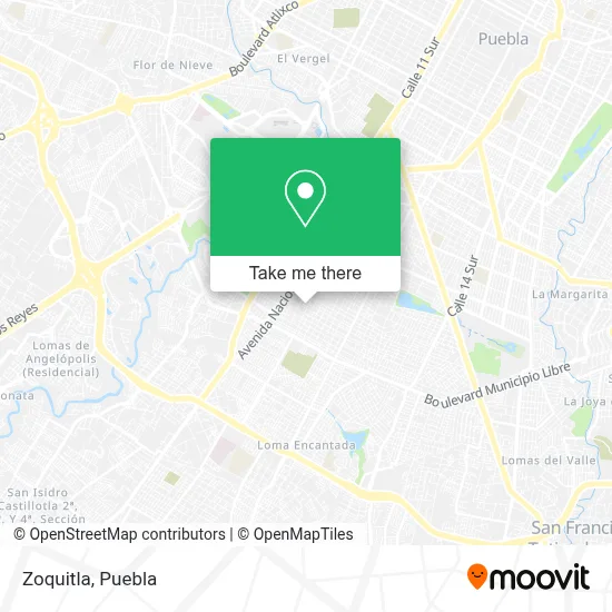 Zoquitla map