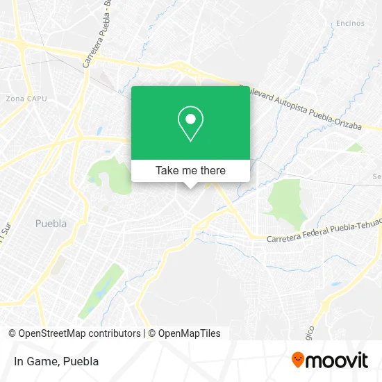 In Game map