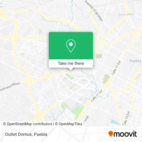 Outlet Domus map
