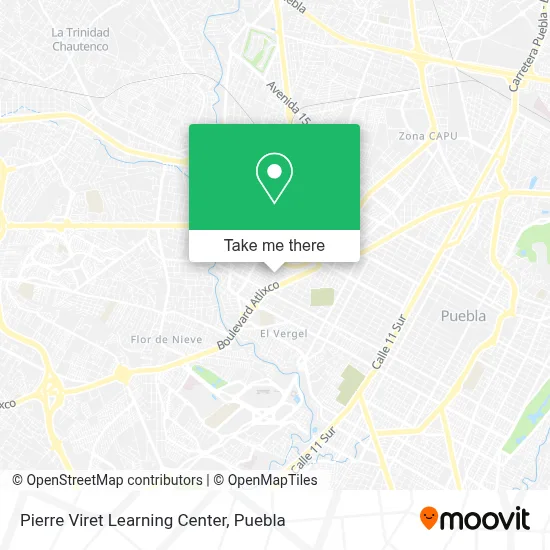 Pierre Viret Learning Center map