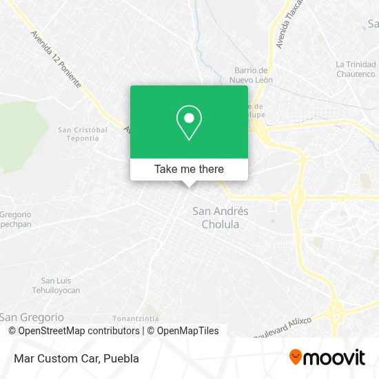 Mar Custom Car map