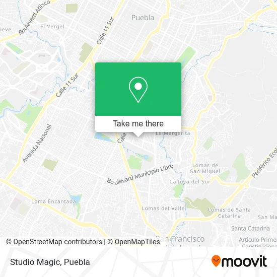 Studio Magic map