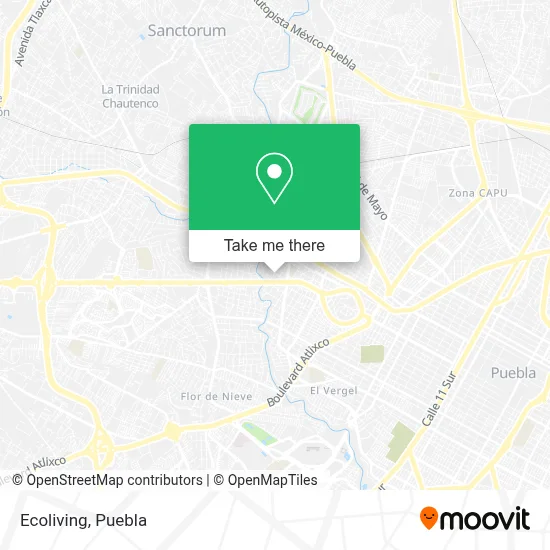 Ecoliving map