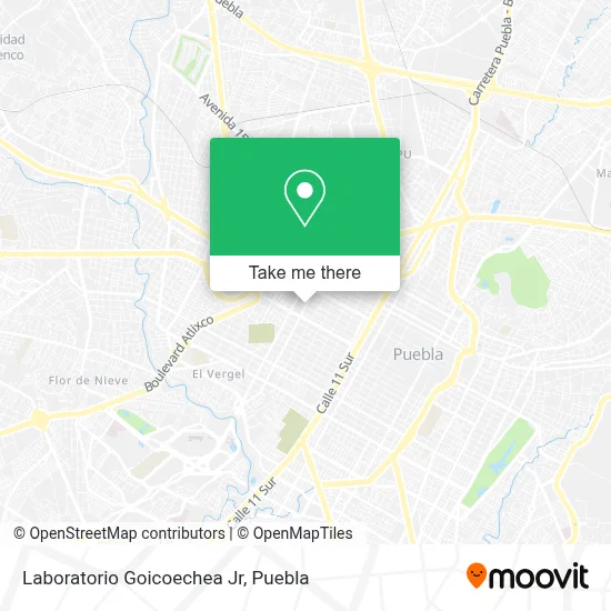 Laboratorio Goicoechea Jr map