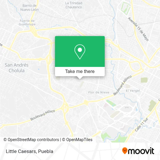 Little Caesars map