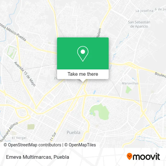 Emeva Multimarcas map