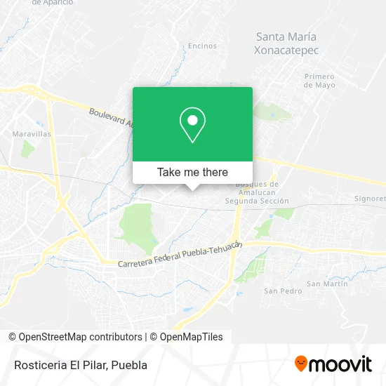 Rosticeria El Pilar map