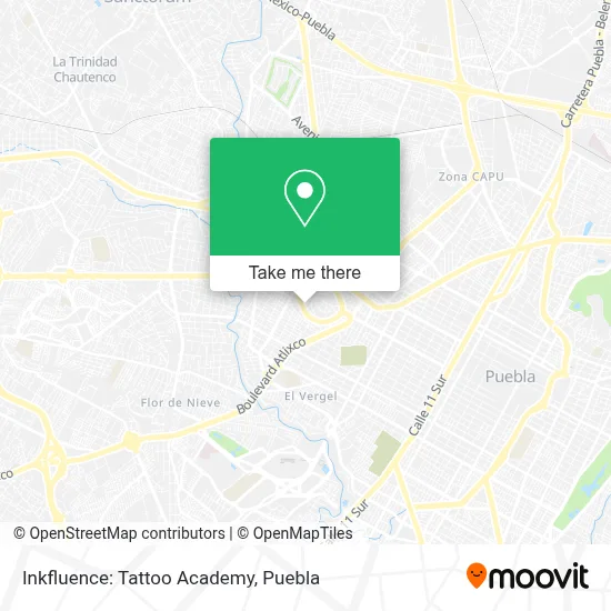 Inkfluence: Tattoo Academy map