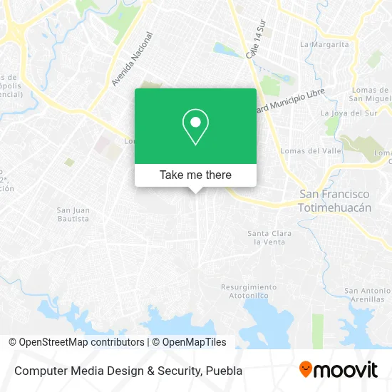 Computer Media Design & Security map