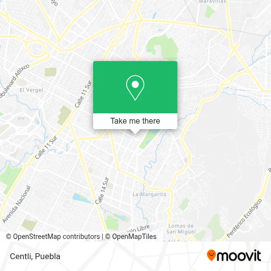 Centli map
