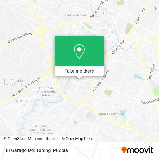El Garage Del Tuning map