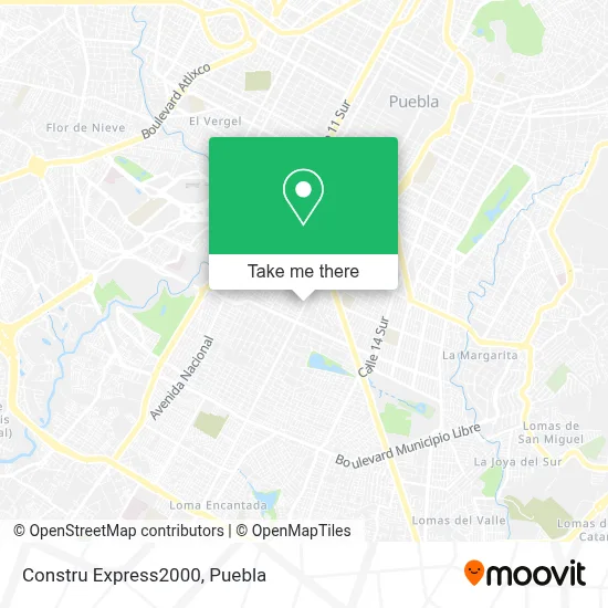 Constru Express2000 map