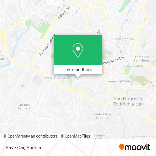 Save Car map