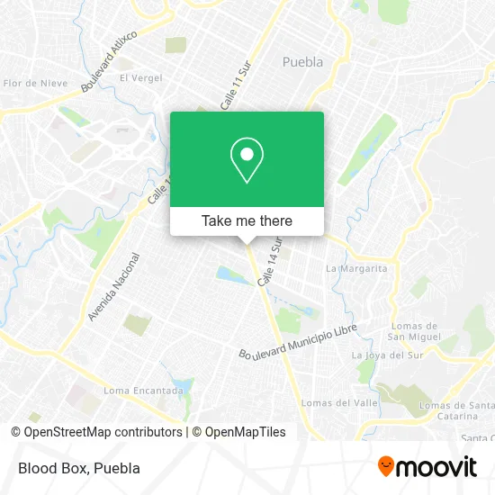 Blood Box map