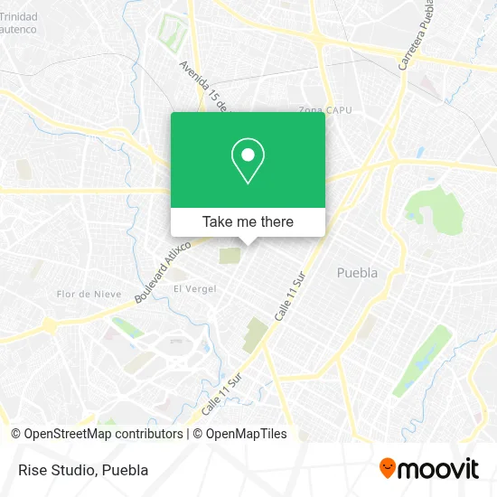Rise Studio map