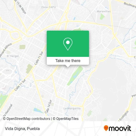 Vida Digna map
