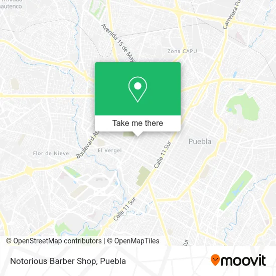 Notorious Barber Shop map