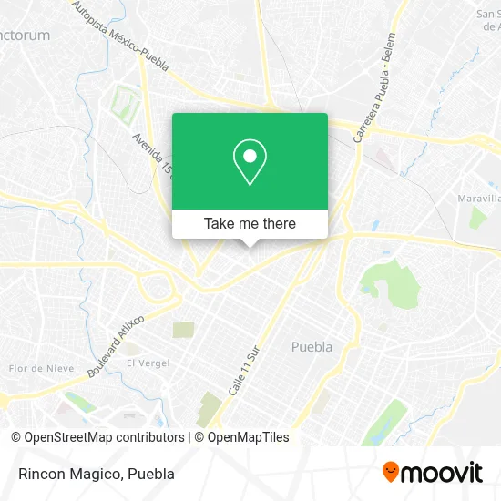 Rincon Magico map
