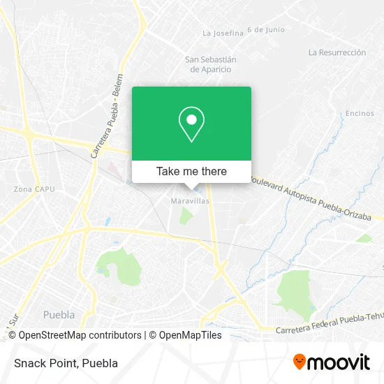 Snack Point map