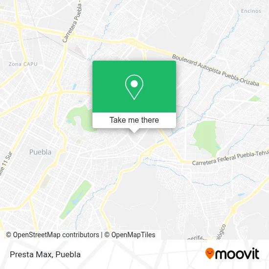 Presta Max map