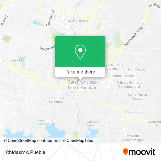 Chidasmx map