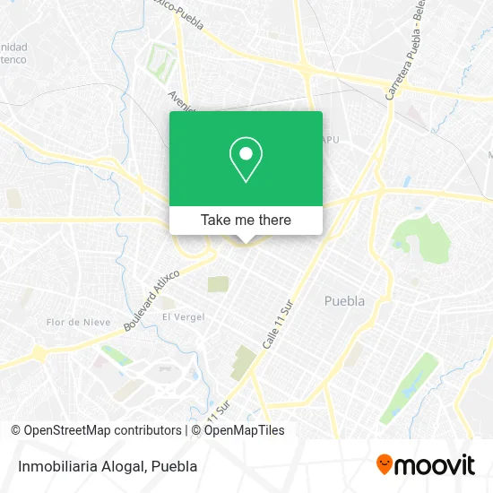 Inmobiliaria Alogal map