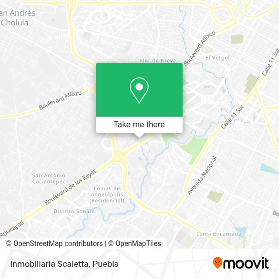 Inmobiliaria Scaletta map