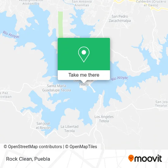 Rock Clean map