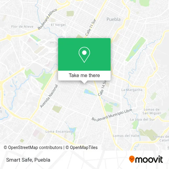 Smart Safe map