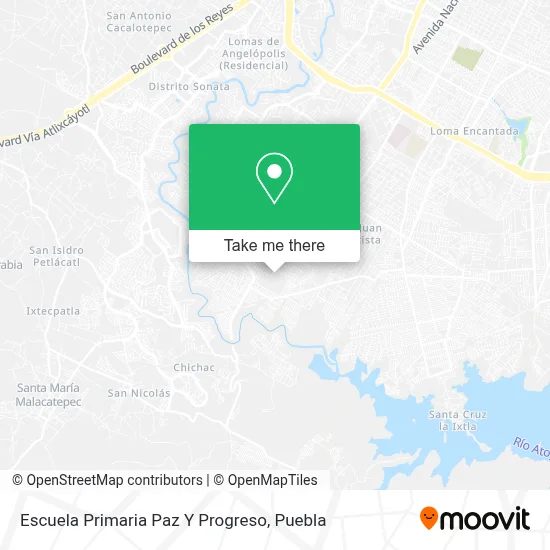Escuela Primaria Paz Y Progreso map