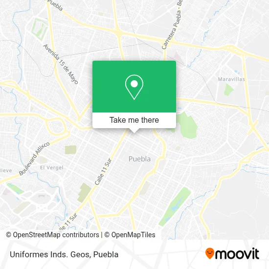 Uniformes Inds. Geos map